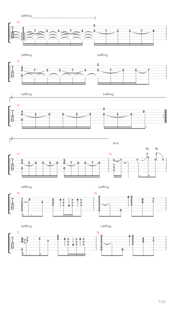 The Channel吉他谱