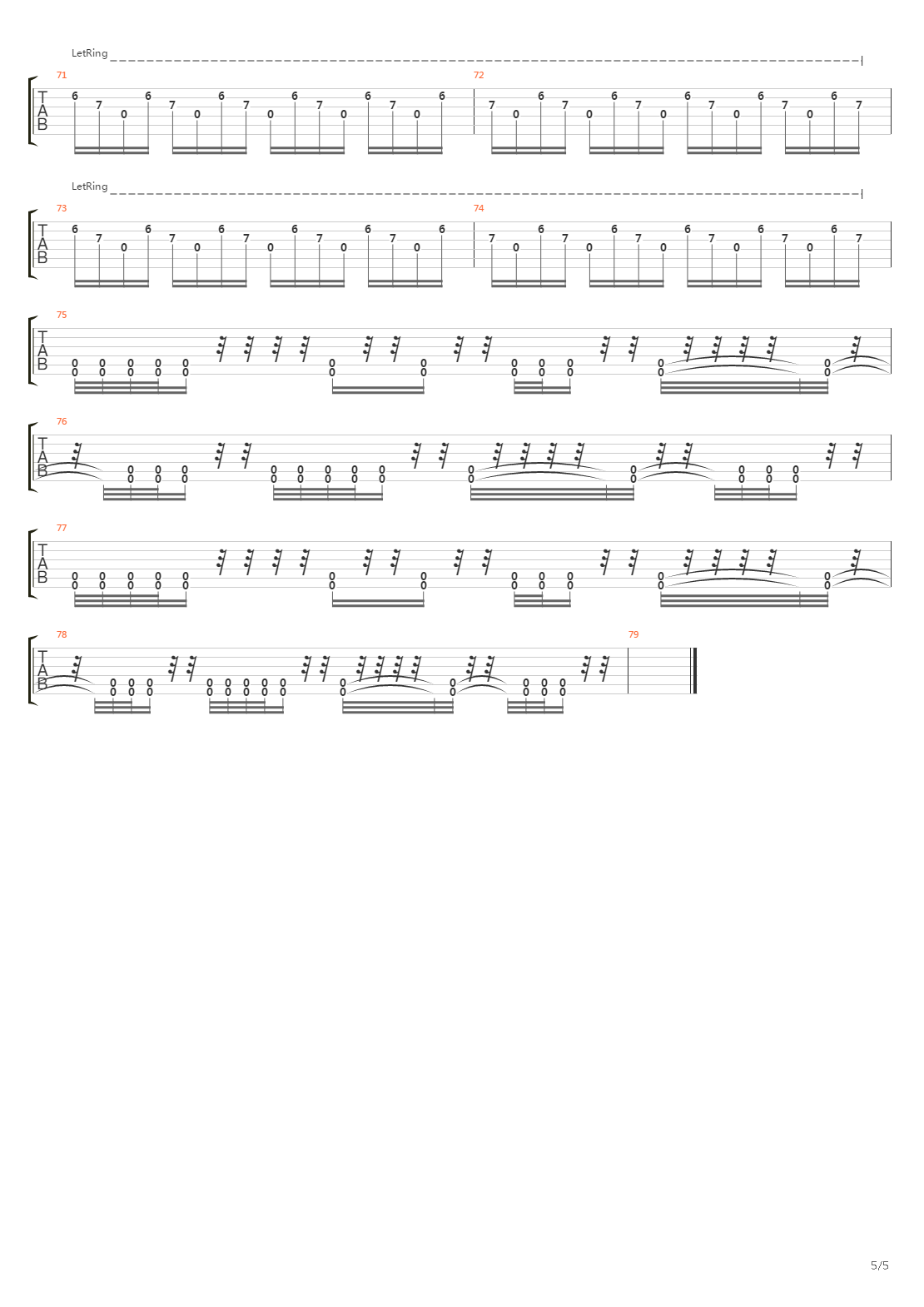 The Novelist吉他谱