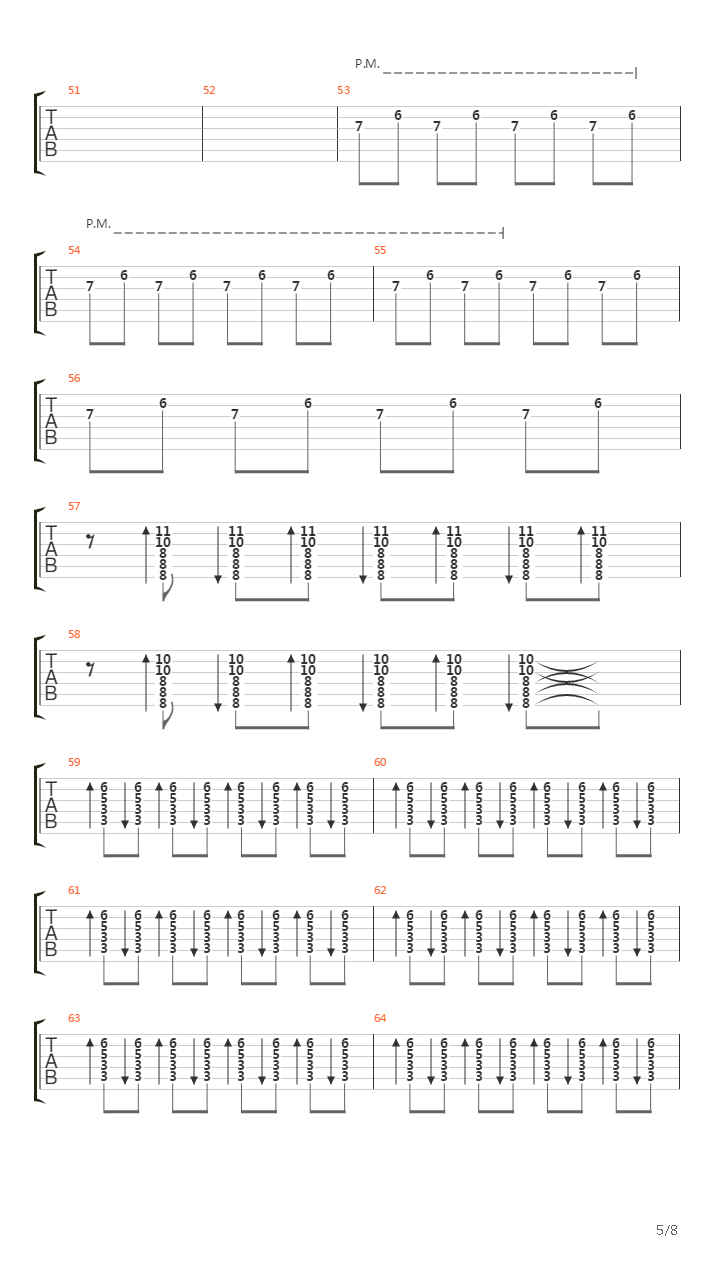 No Cigar (Acoustic)吉他谱