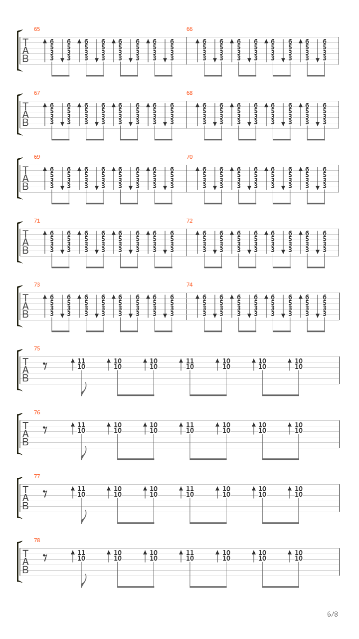 No Cigar (Acoustic)吉他谱