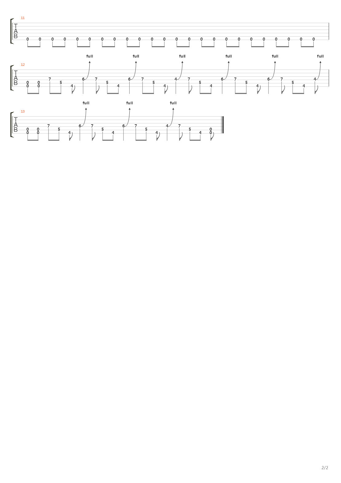Untitled吉他谱