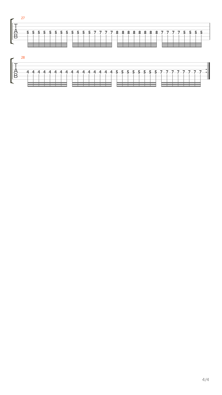 Aaskereia吉他谱