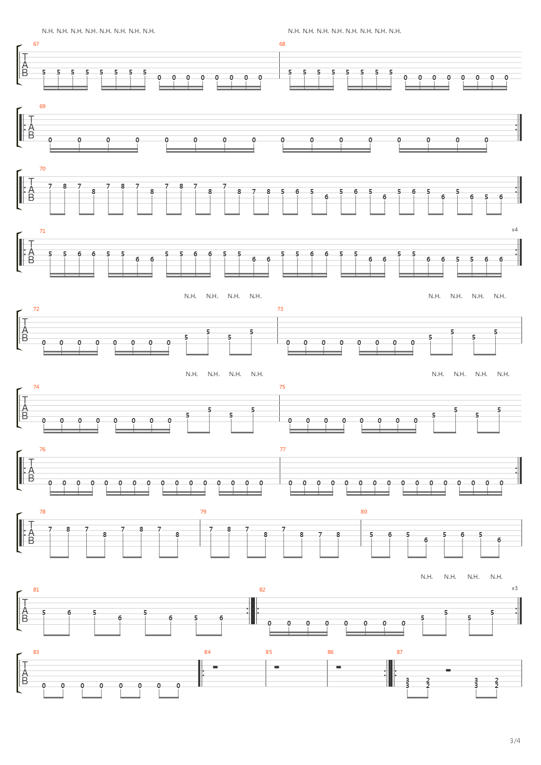 Jezebel吉他谱