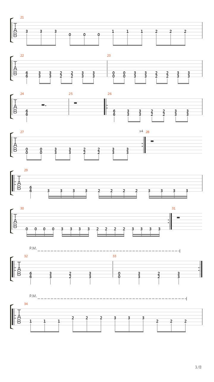 Jezebel吉他谱