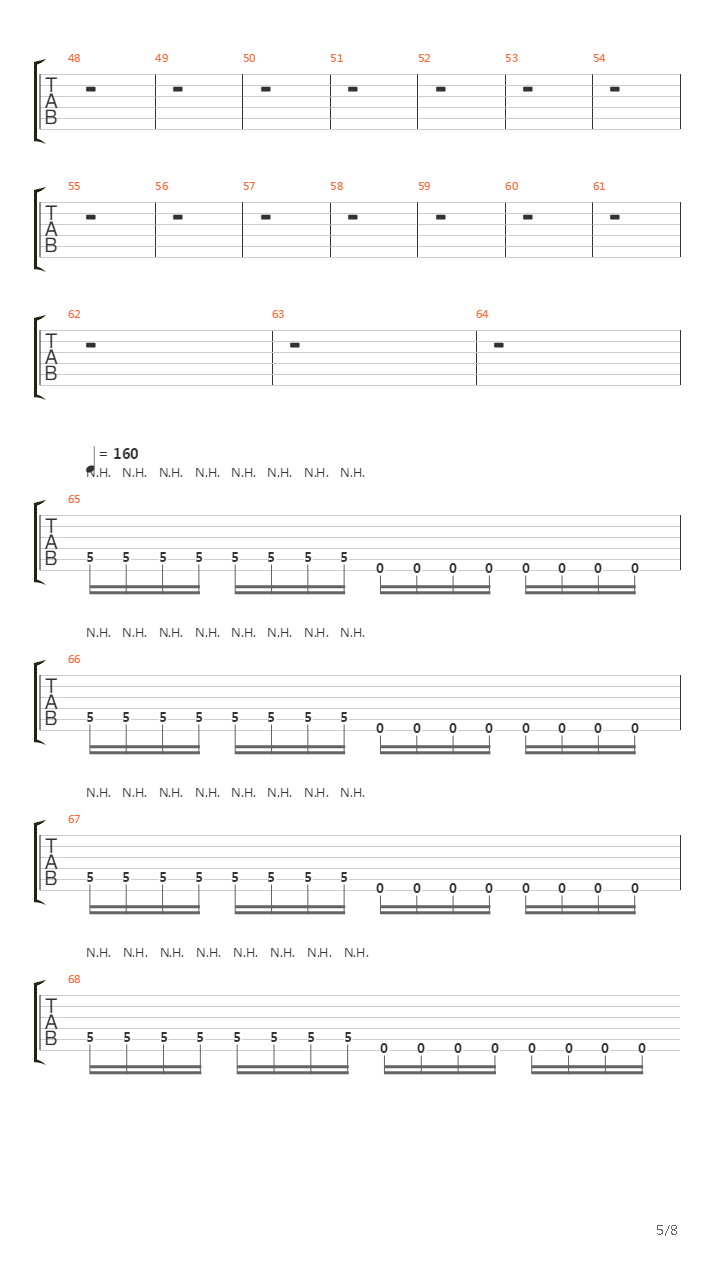 Jezebel吉他谱