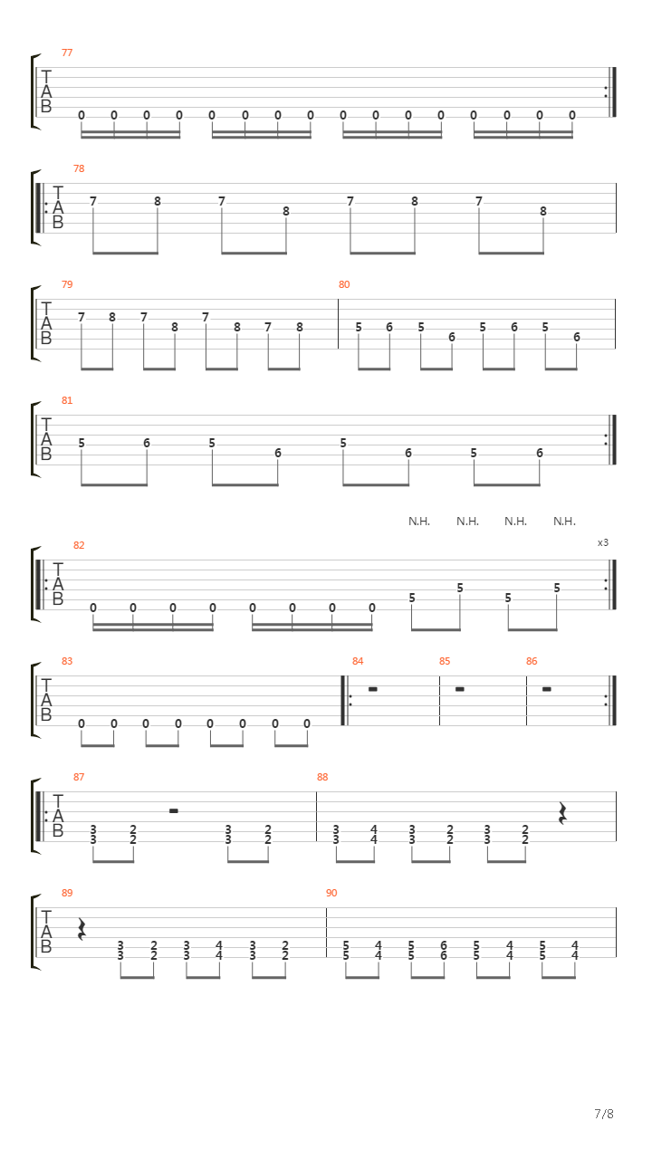 Jezebel吉他谱