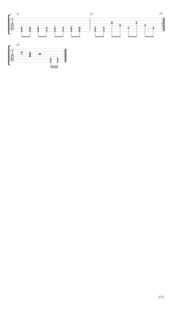 Jezebel吉他谱