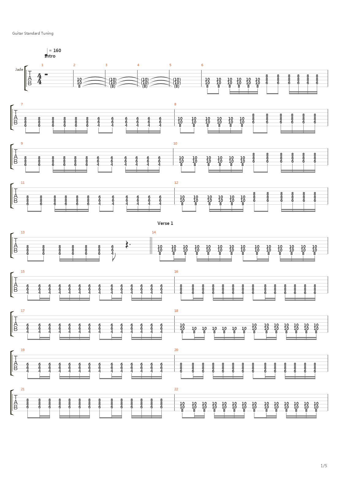 Yürf Rendenmein吉他谱