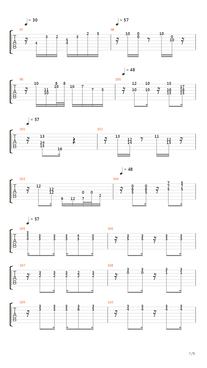 Choro Da Saudade吉他谱