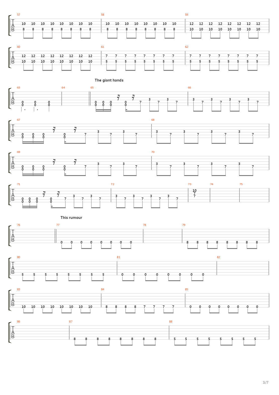 If These Walls Could Speak吉他谱