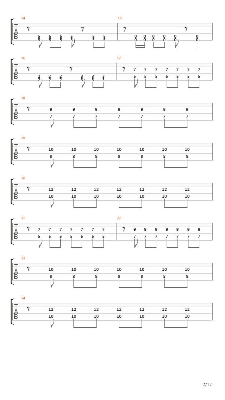 If These Walls Could Speak吉他谱