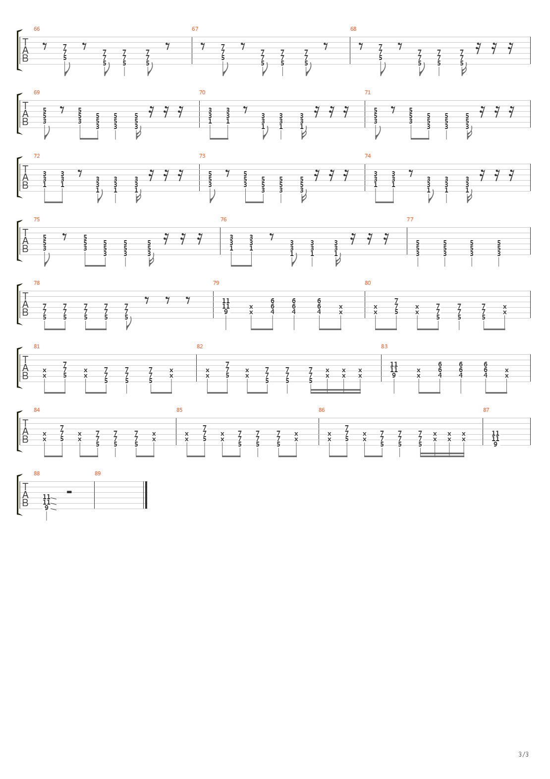 Charlotte吉他谱