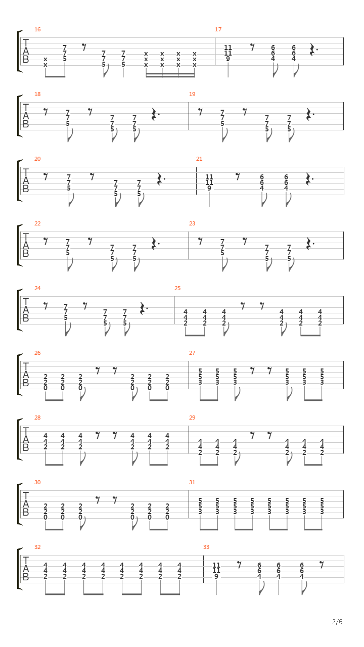 Charlotte吉他谱