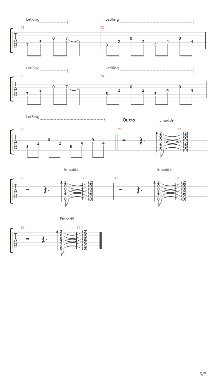 Theme Of Laura吉他谱