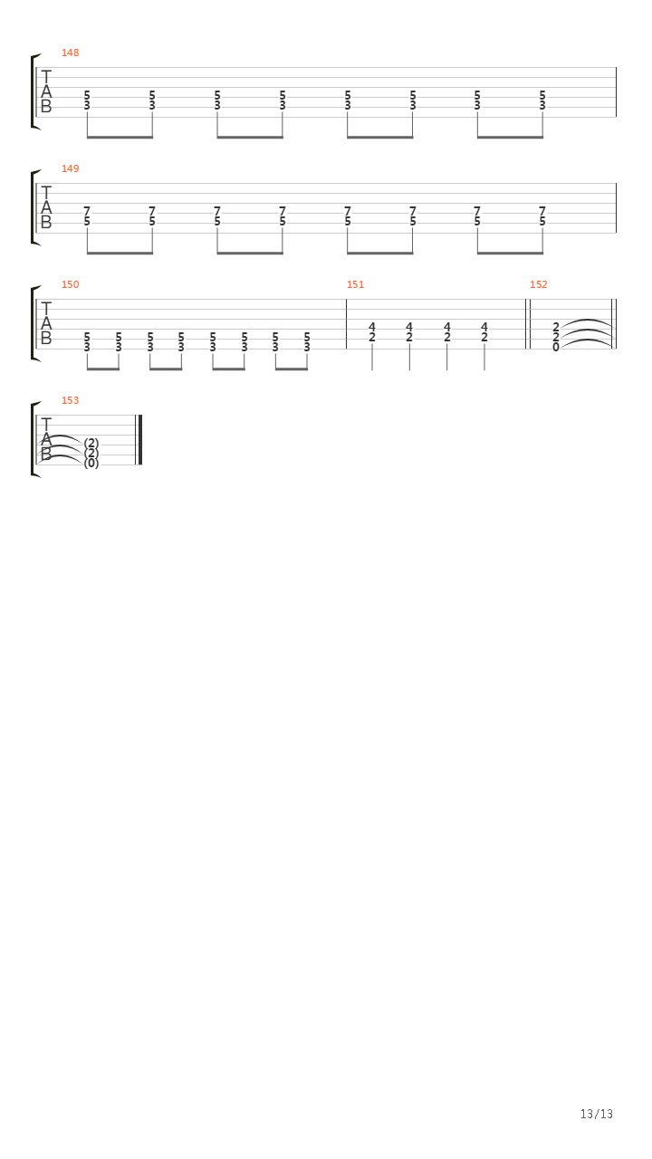 Ahnenrausch吉他谱