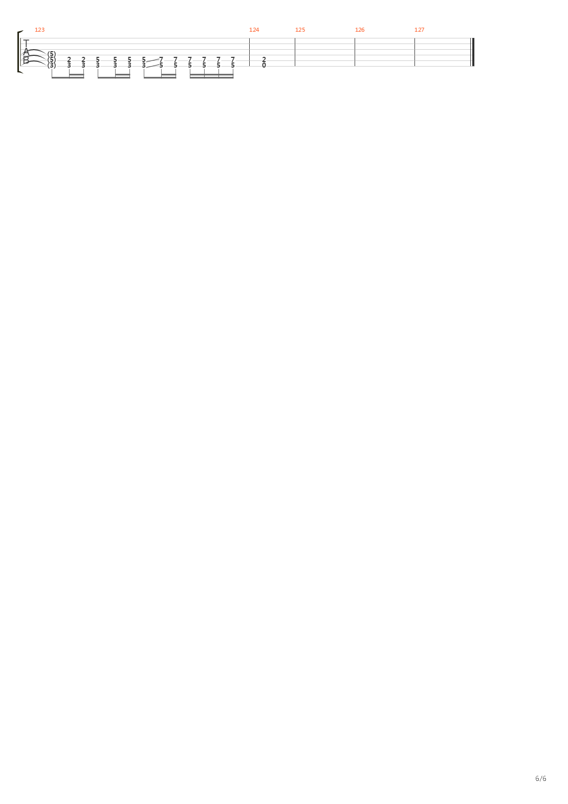 Metiori吉他谱