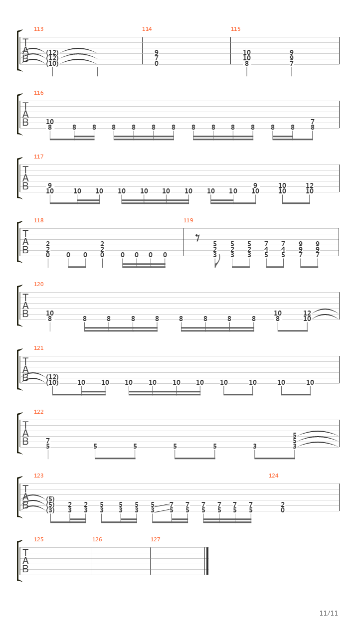 Metiori吉他谱