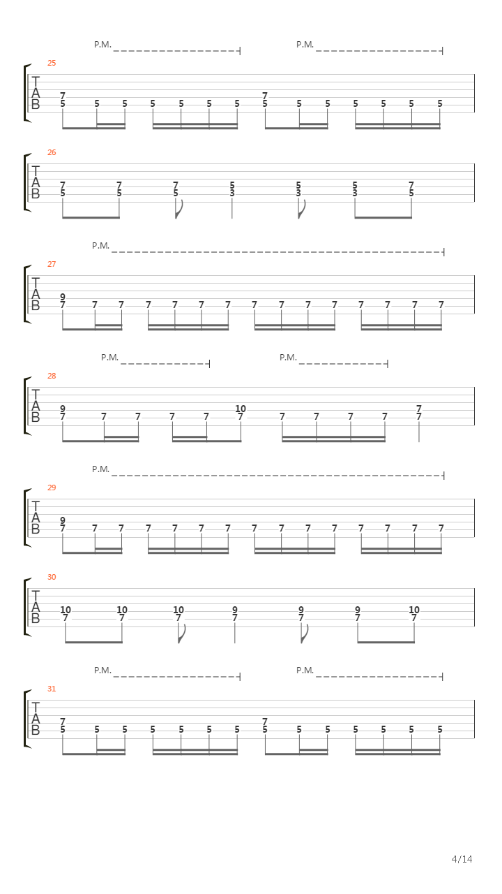 Tribok吉他谱
