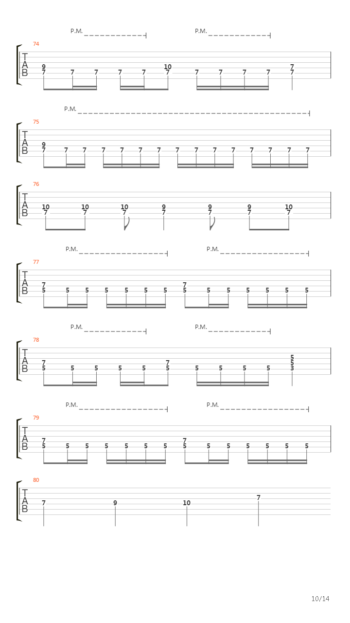Tribok吉他谱