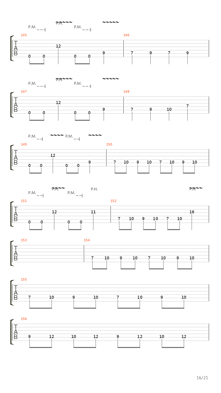 Trugbild吉他谱