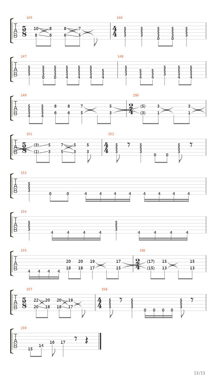Velocity吉他谱