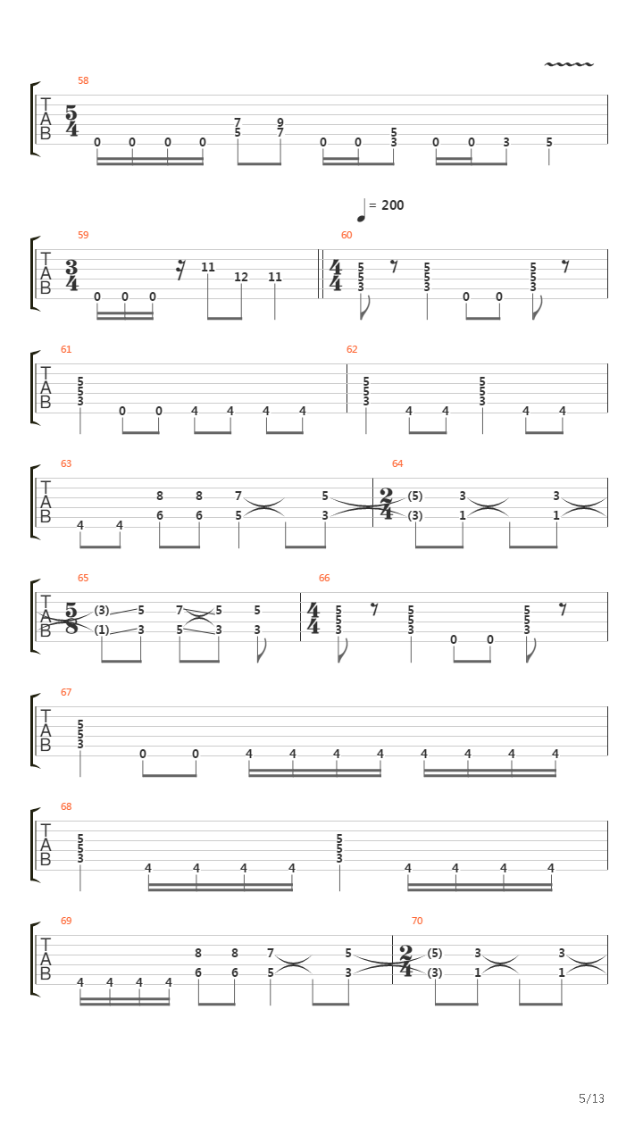 Velocity吉他谱