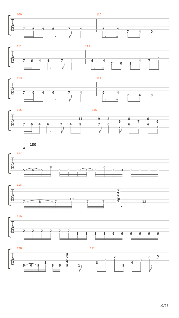Velocity吉他谱