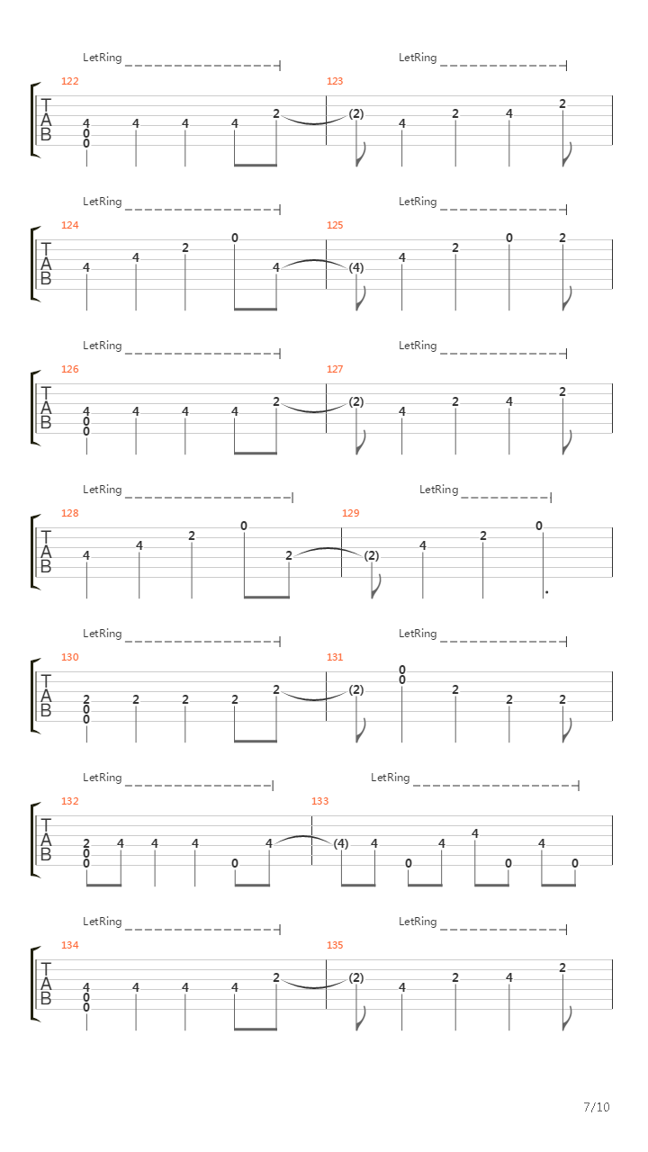 Ecailles De Lune Part Ii吉他谱