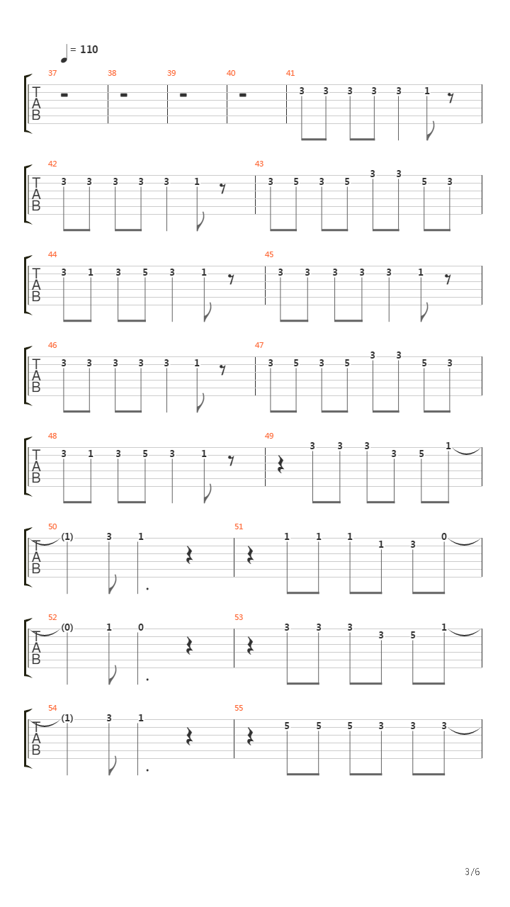 Mas De 1000 Aos吉他谱