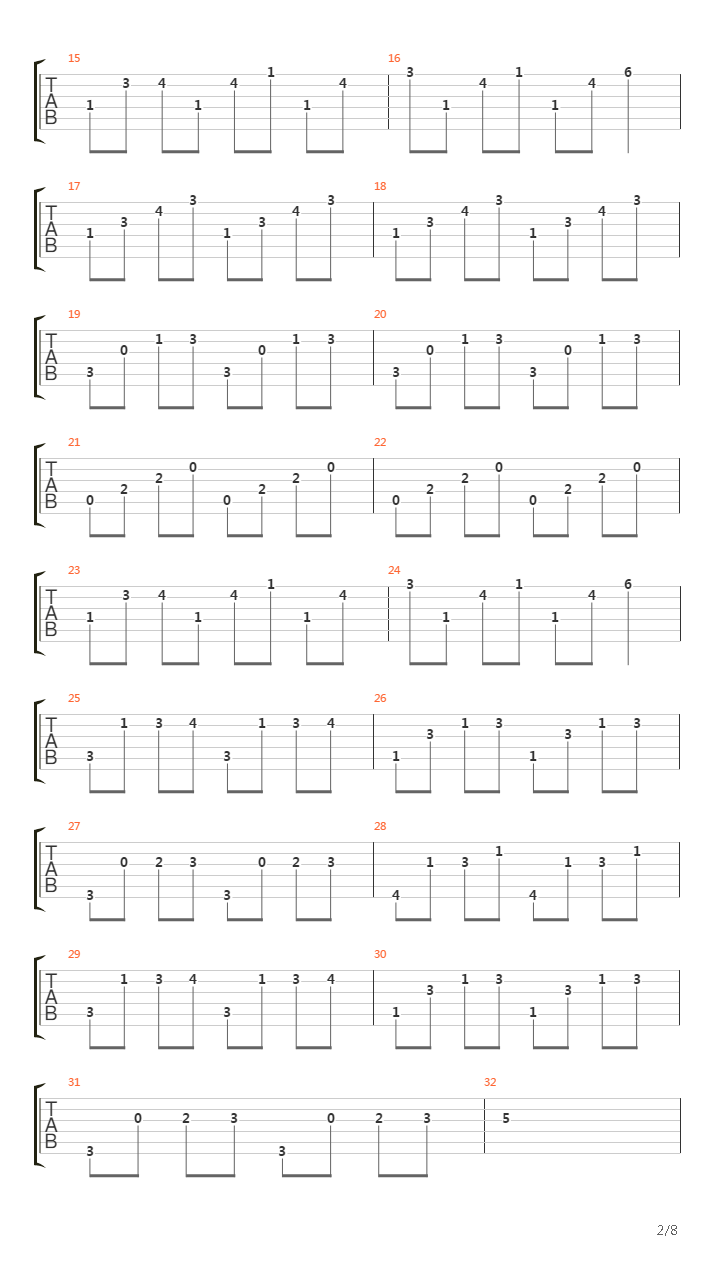 Early Mourning吉他谱