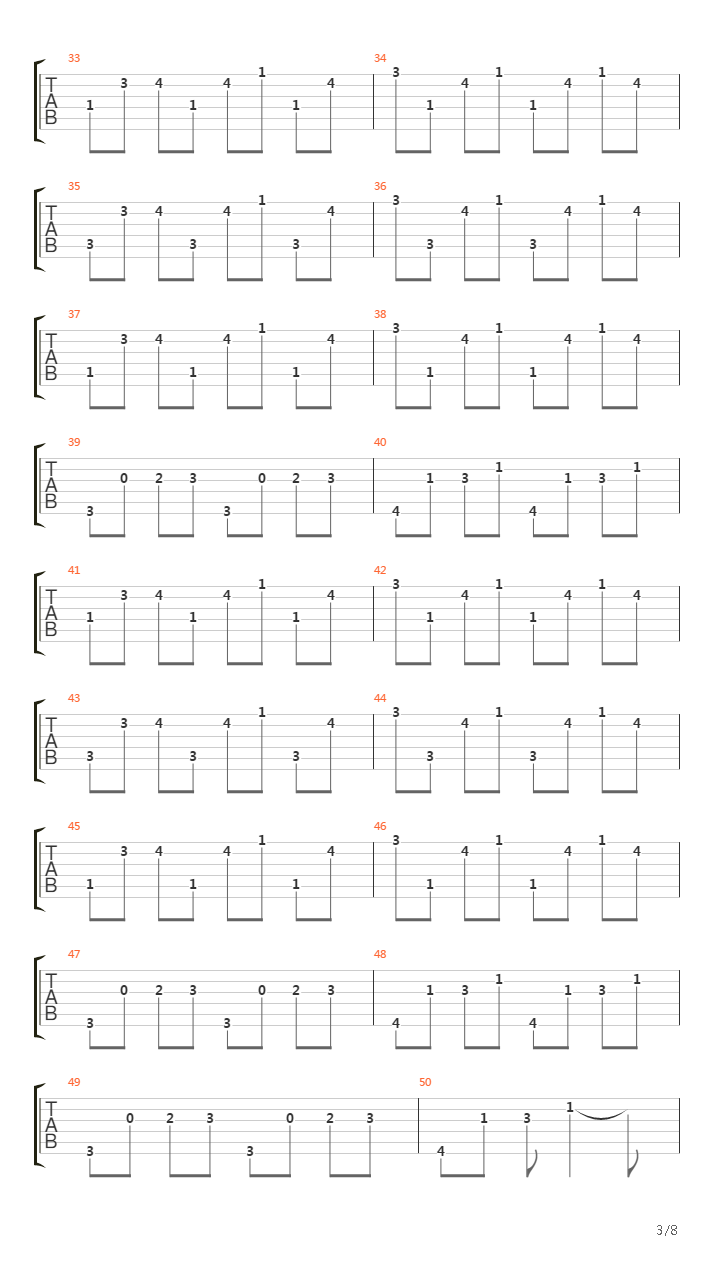 Early Mourning吉他谱