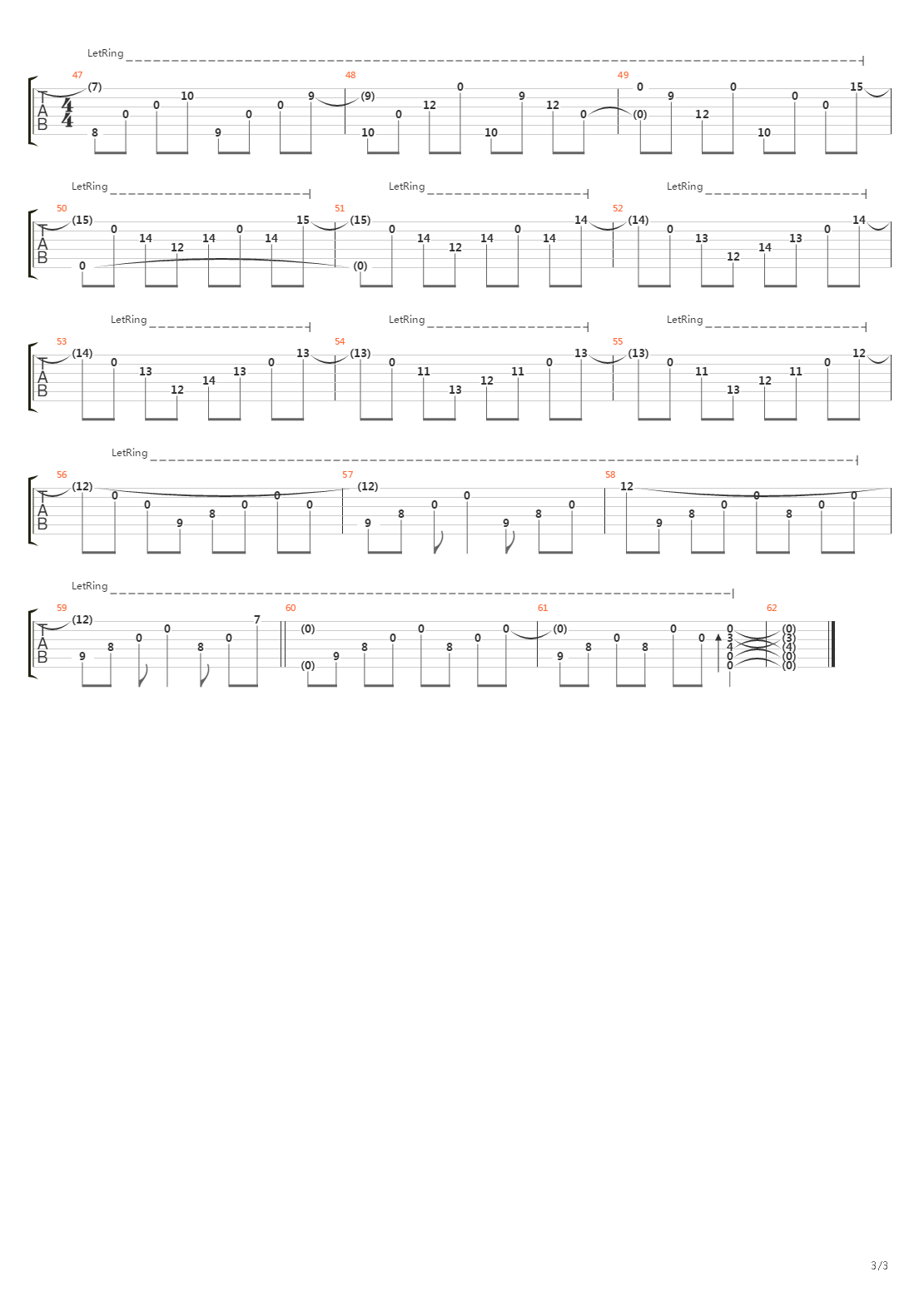 Mirage吉他谱