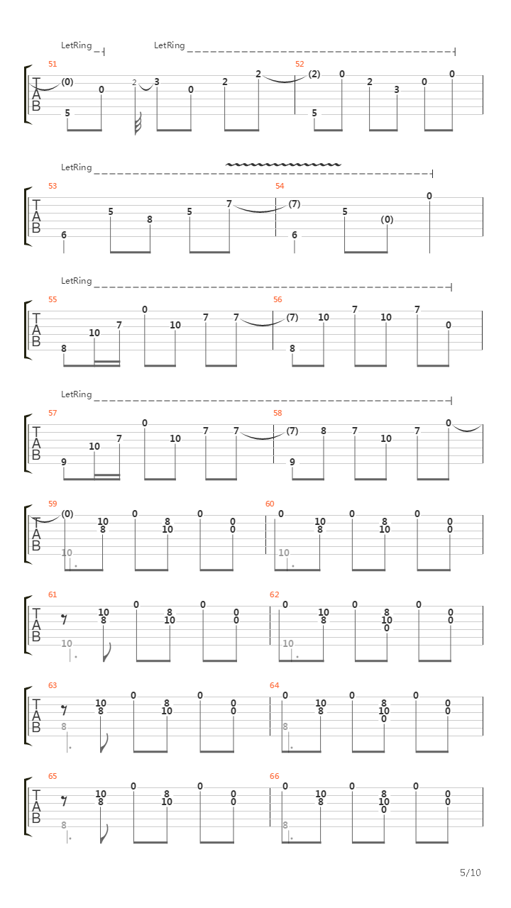 Western吉他谱