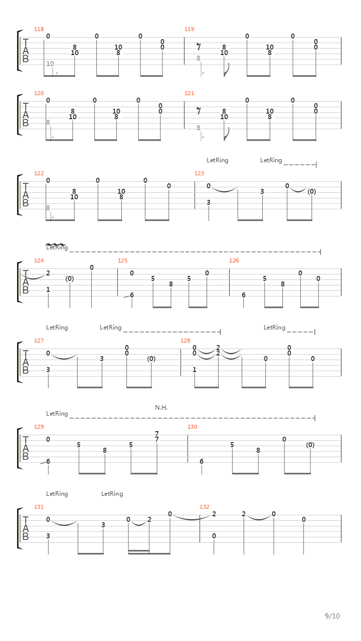 Western吉他谱