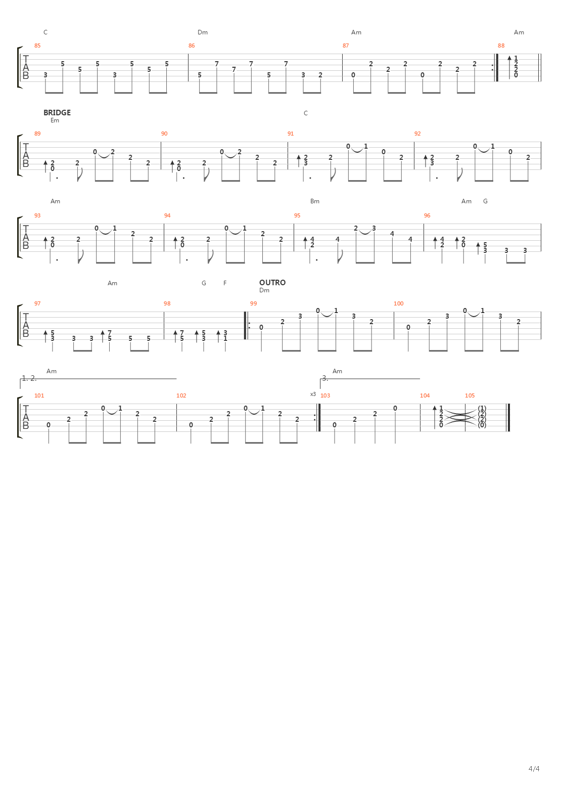 Liebe吉他谱