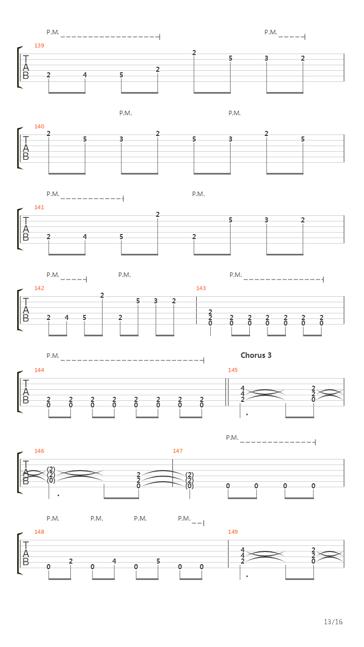 A Song For The Hopeless吉他谱