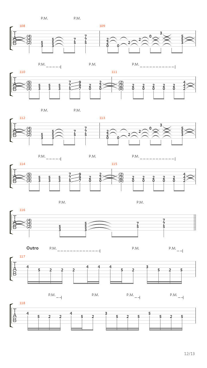 Before The Damned吉他谱