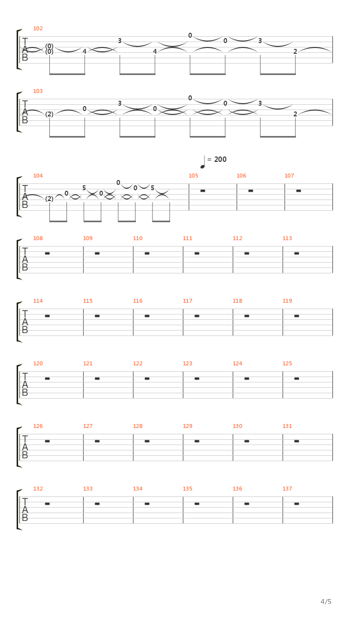 Six吉他谱