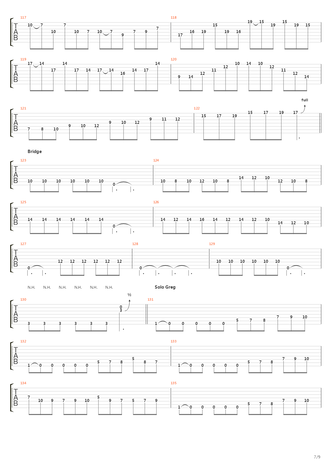 Across The Folded Line吉他谱