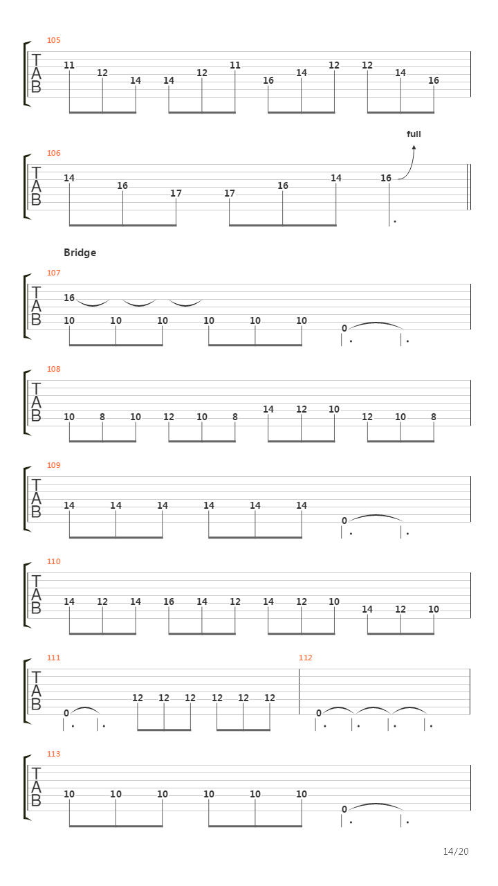 Across The Folded Line吉他谱