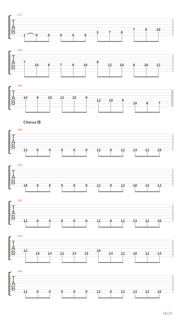 Across The Folded Line吉他谱