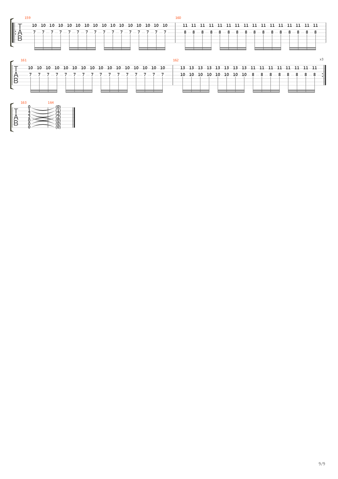 Gravimetrics Time Dilation吉他谱