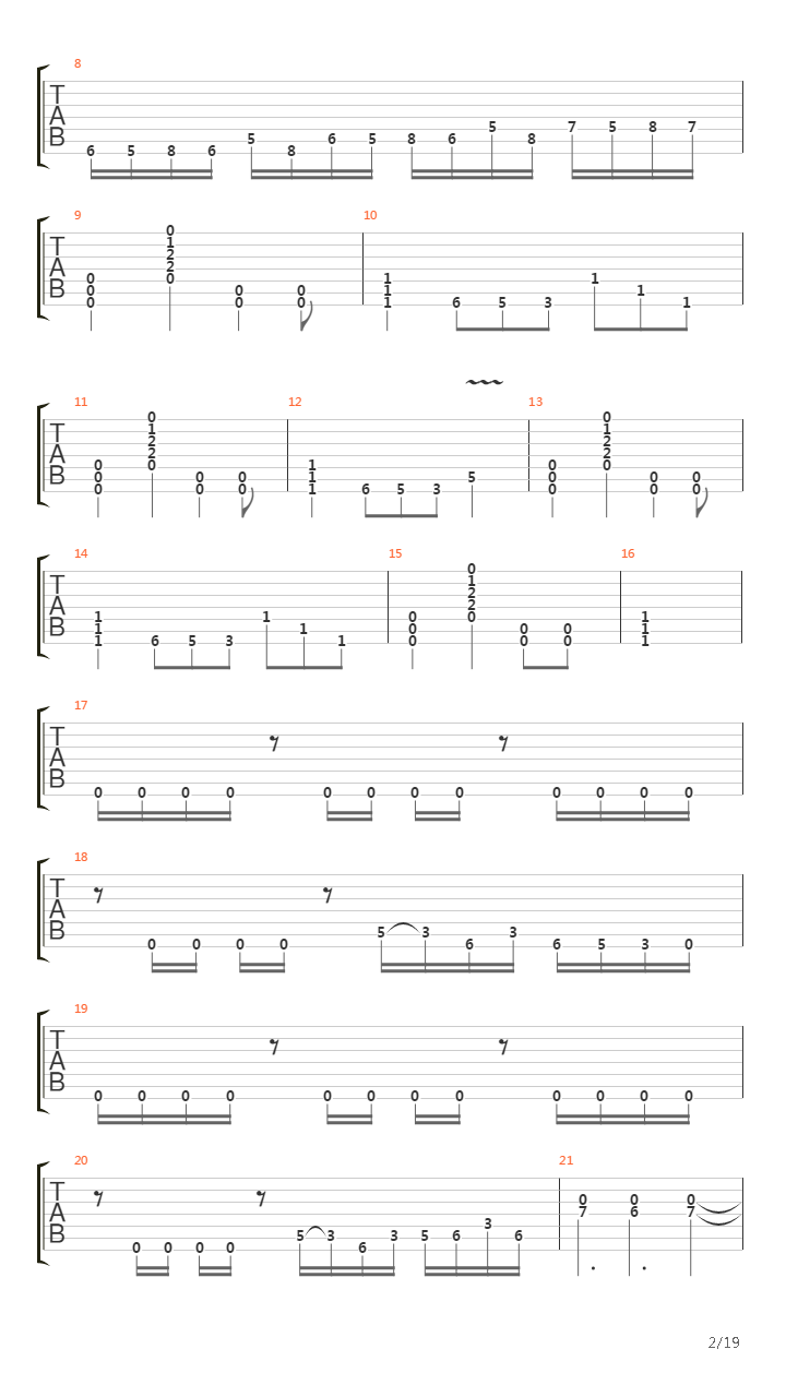 Gravimetrics Time Dilation吉他谱