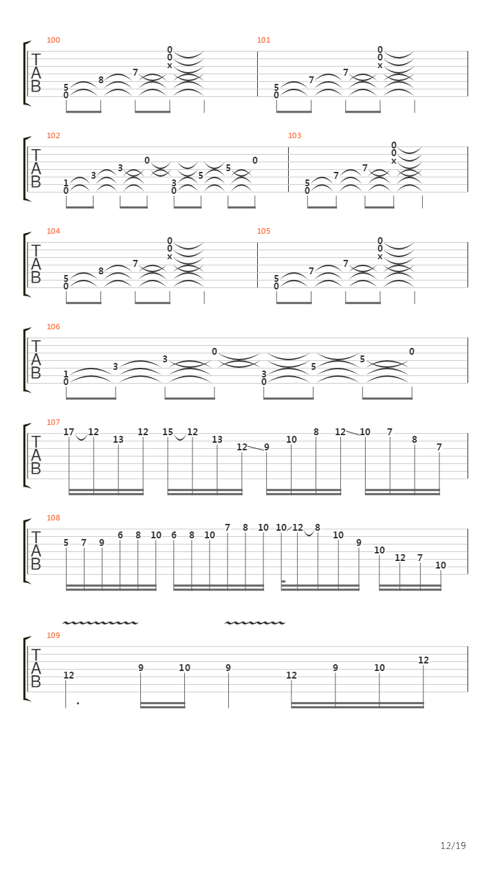 Gravimetrics Time Dilation吉他谱