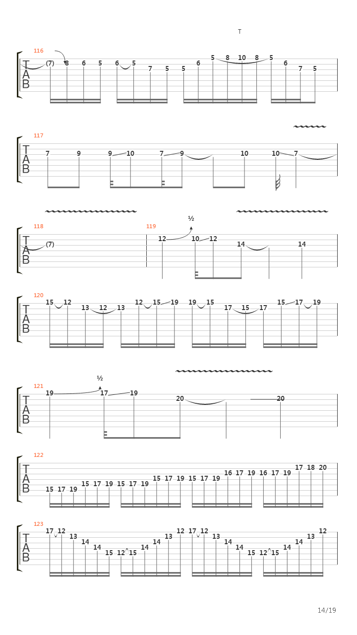 Gravimetrics Time Dilation吉他谱