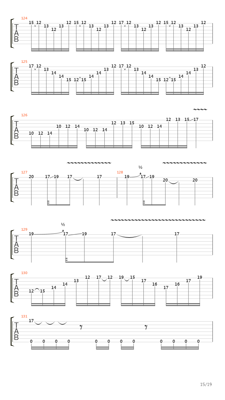 Gravimetrics Time Dilation吉他谱