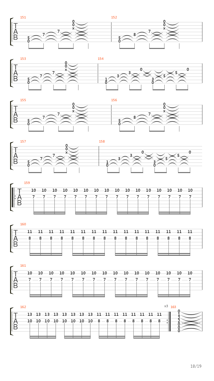 Gravimetrics Time Dilation吉他谱