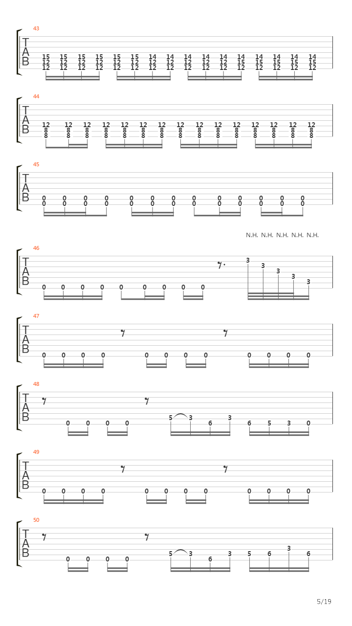 Gravimetrics Time Dilation吉他谱