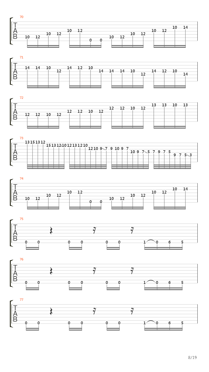 Gravimetrics Time Dilation吉他谱