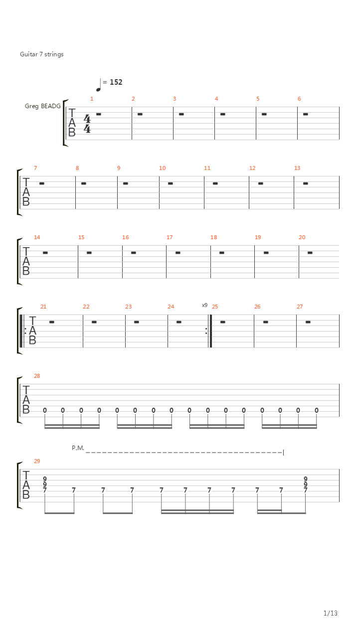 Threshold Of Perception吉他谱